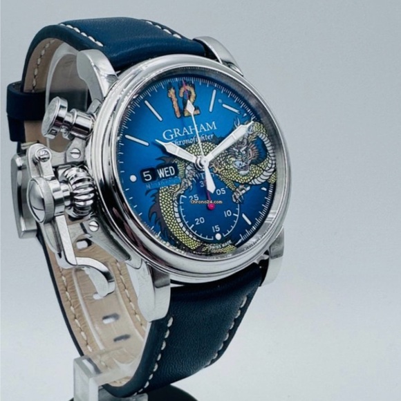 Graham Limited Edition 43/100. Chronofighter Dragon 44mm - Picture 4 of 9